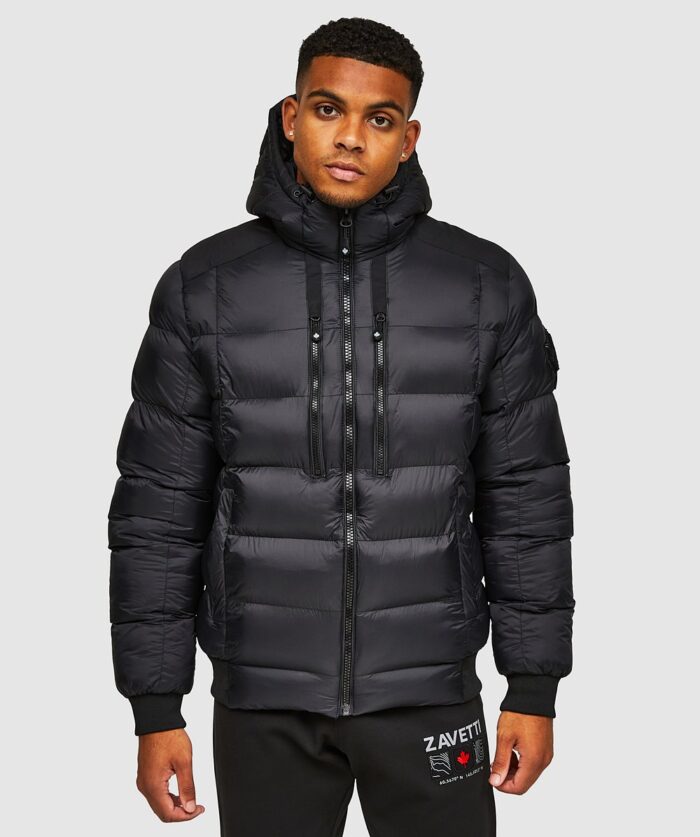 Zavetti Canada Anvox Puffer Bomber Jacket